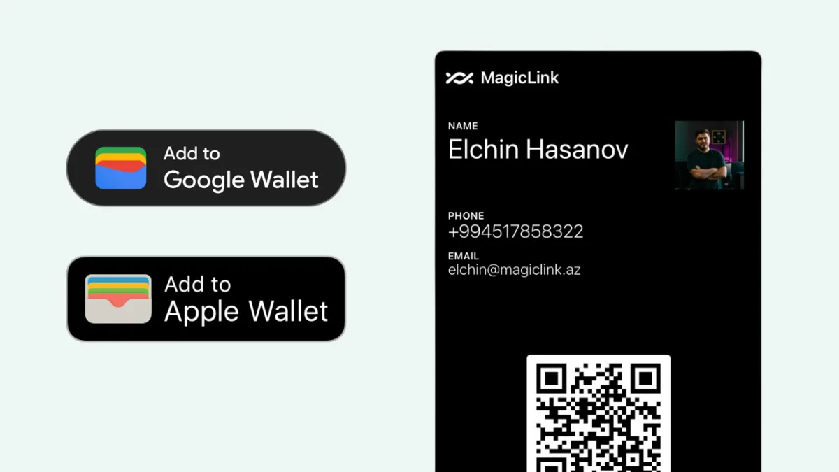 Теперь MagicLink поддерживает бизнес-карты для Apple и Google Wallet!